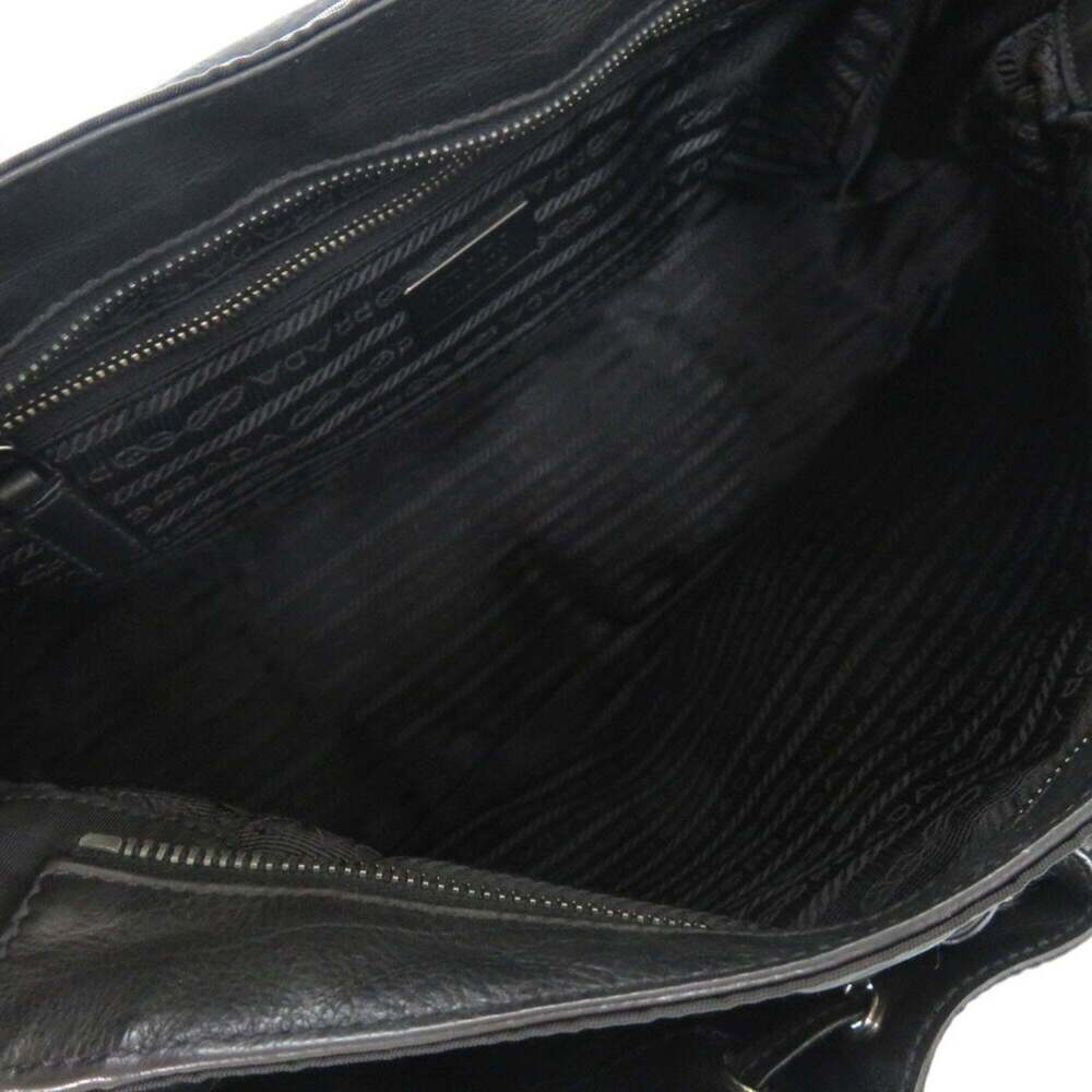 PRADA Leather Shoulder Bag - Picture 6 of 9